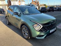 USED 2022 22 KIA SPORTAGE 1.6 h T-GDi GT-Line SUV 5dr Petrol Hybrid Auto Euro 6 (s/s) (226 bhp) 