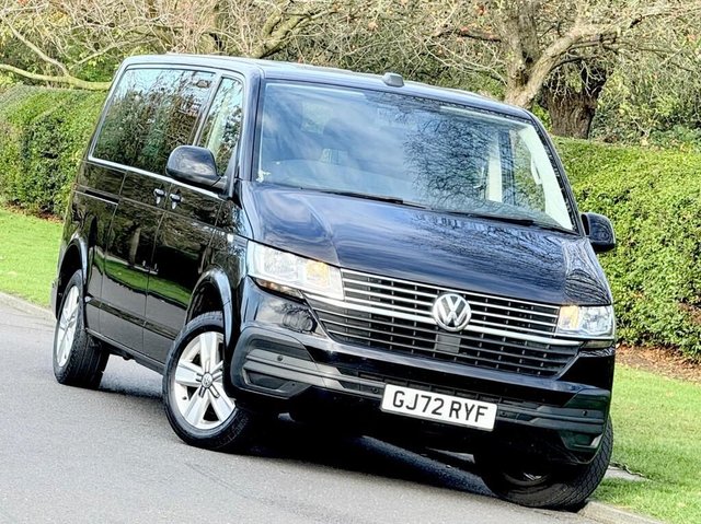 2022 72 VOLKSWAGEN TRANSPORTER SHUTTLE 2.0 TDI SE Minibus Double Cab 5dr Diesel DSG LWB Euro 6 (s/s) (150 ps) ACC+NAV+APPLE PLAY+DAB+9 SEATS