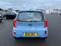 USED 2012 12 KIA PICANTO 1.0 1 Hatchback 5dr Petrol Manual Euro 5 (68 bhp) 