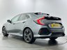 USED 2019 19 HONDA CIVIC 1.0 VTEC Turbo SR Euro 6 (s/s) 5dr CARPLAY, R-CAMERA, LED, 17