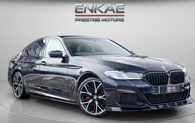 2022 72 BMW 5 Series 2.0 520d MHT M Sport Saloon 4dr Diesel Hybrid Steptronic Euro 6 (s/s) (190 ps)