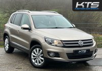 USED 2014 14 VOLKSWAGEN TIGUAN 2.0 TDI BlueMotion Tech Match SUV 5dr Diesel DSG 4WD Euro 5 (s/s) (140 ps) *** 2 KEYS, FULL SERVICE HISTORY *** STUNNING THROUGHOUT *** FINANCE AVAILABLE FROM 9.9% APR ***