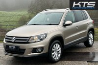 USED 2014 14 VOLKSWAGEN TIGUAN 2.0 TDI BlueMotion Tech Match SUV 5dr Diesel DSG 4WD Euro 5 (s/s) (140 ps) *** 2 KEYS, FULL SERVICE HISTORY *** STUNNING THROUGHOUT *** FINANCE AVAILABLE FROM 9.9% APR ***
