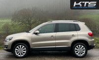 USED 2014 14 VOLKSWAGEN TIGUAN 2.0 TDI BlueMotion Tech Match SUV 5dr Diesel DSG 4WD Euro 5 (s/s) (140 ps) *** 2 KEYS, FULL SERVICE HISTORY *** STUNNING THROUGHOUT *** FINANCE AVAILABLE FROM 9.9% APR ***