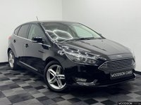 USED 2017 17 FORD FOCUS 1.0T EcoBoost Titanium Hatchback 5dr Petrol Manual Euro 6 (s/s) (125 ps) Sat Nav / DAB Radio / Bluetooth / Rear Parking Sensors / ISOFIX