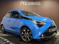 USED 2020 20 TOYOTA AYGO 1.0 VVT-i x-trend Funroof 5dr Petrol x-shift Euro 6 (71 ps) FTSH I Carplay I RevCam I Cyan blue