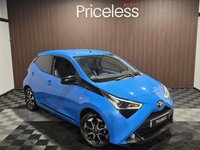 USED 2020 20 TOYOTA AYGO 1.0 VVT-i x-trend Funroof 5dr Petrol x-shift Euro 6 (71 ps) FTSH I Carplay I RevCam I Cyan blue