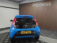 USED 2020 20 TOYOTA AYGO 1.0 VVT-i x-trend Funroof 5dr Petrol x-shift Euro 6 (71 ps) FTSH I Carplay I RevCam I Cyan blue