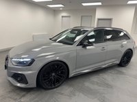 USED 2022 AUDI RS4 AVANT 2.9 TFSI V6 Carbon Black Estate 5dr Petrol Tiptronic quattro Euro 6 (s/s) (450 ps) 2 KEYS FSH