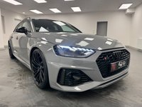 USED 2022 AUDI RS4 AVANT 2.9 TFSI V6 Carbon Black Estate 5dr Petrol Tiptronic quattro Euro 6 (s/s) (450 ps) 2 KEYS FSH
