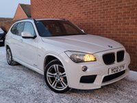 USED 2012 12 BMW X1 2.0 20d M Sport SUV 5dr Diesel Manual xDrive Euro 5 (s/s) (177 ps) HEATED BLACK LEATHER - 4X4