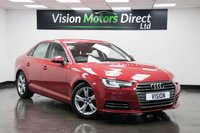 USED 2016 16 AUDI A4 2.0 TDI ultra Sport S Tronic Euro 6 (s/s) 4dr Â£20 Road Tax