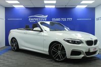 USED 2020 69 BMW 2 SERIES 1.5 218i GPF M Sport Convertible 2dr Petrol Auto Euro 6 (s/s) (136 ps) 
