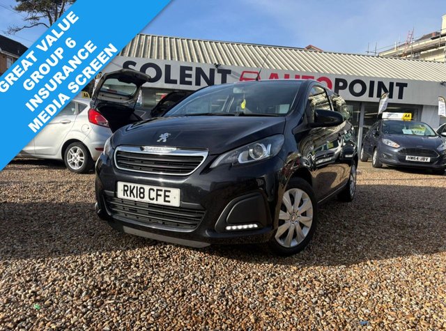 2018 PEUGEOT 108 2018 1.0 Active Hatchback 5dr Petrol Manual Euro 6 (68 ps)