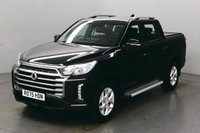 USED 2025 75 KGM MUSSO 2.2D Rebel 4WD 202 BHP Double Cab Pickup Euro 6 ULEZ Free 5-Year or 100,000 Mile Warranty | Rear-view camera | Luxury TPU leather seats | 12.3&rdquo; HD screen