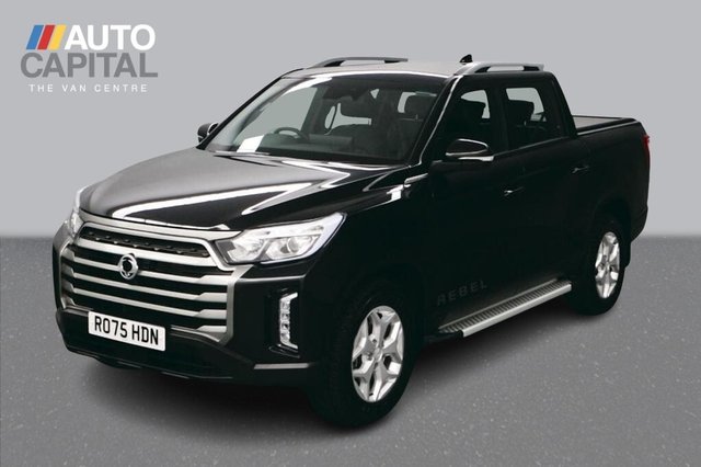 View our Kgm Musso 2.2D Rebel 4WD 202 BHP Double Cab Pickup Euro 6 ULEZ Compliant