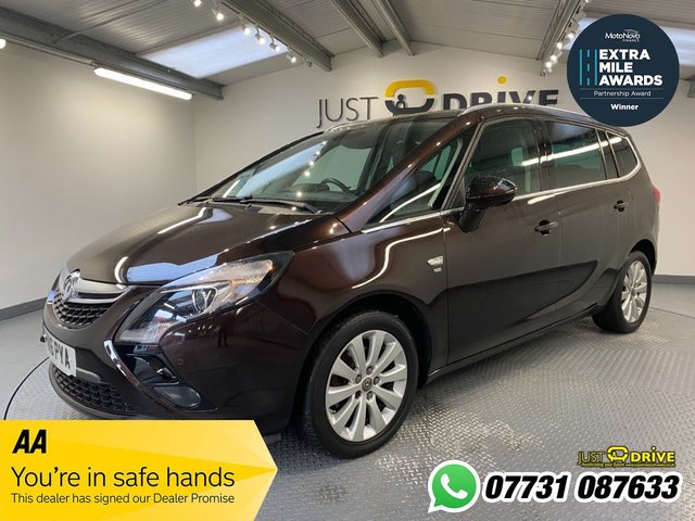View our Vauxhall Zafira Tourer range