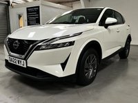 USED 2022 22 NISSAN QASHQAI 1.3 DIG-T MHEV Acenta Premium SUV 5dr Petrol Hybrid Manual Euro 6 (s/s) (140 ps) CAR PLAY+REAR CAM+1 OWNER+FSH
