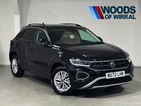 USED 2022 72 VOLKSWAGEN T-ROC 1.0 TSI Life SUV 5dr Petrol Manual Euro 6 (s/s) (110 ps) DIGI COCKPIT+F/ R SENSORS+FSH