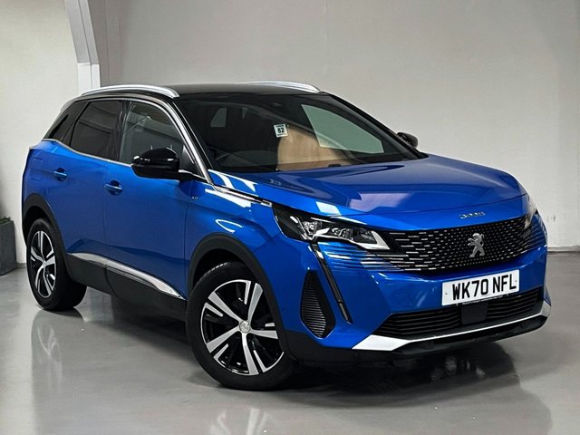 2020 70 Peugeot 3008 1.5 BlueHDi GT SUV 5dr Diesel Manual Euro 6 (s/s) (130 ps)