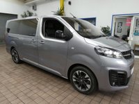 USED 2023 23 VAUXHALL Vivaro Life Electric 50kWh Ultimate MPV 5dr Electric Auto LWB (8 Seat, 7.4kW Charger) (136 ps) 8 SEATS SAT NAV LEATHER HEATED SEATS REAR CAMERA PARKING SENSORS 1 OWNER SERVICE HISTORY WARRANTY