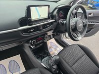 USED 2024 24 KIA PICANTO 1.0 DPi 3 Hatchback in silver with 15,300 miles, Euro 6 petrol Auto, Sat Nav, 8' Touchscreen, Reverse camera, Cruise control and Air conditioning. This 2024 Kia Picanto DPi 3 is a superb example, boasting a full dealership service history and having had only one owner from new. This compact and stylish hatchback is powered by an efficient 1.0L petrol engine, meeting Euro 6 emissions standards. For your peace of mind, it comes with a 3 month warranty and a full 12 months MOT will be provided on purchase. Inside, you'll find a host of convenient features designed to enhance your driving experience, including automatic air conditioning with c