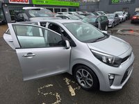 USED 2024 24 KIA PICANTO 1.0 DPi 3 Hatchback in silver with 15,300 miles, Euro 6 petrol Auto, Sat Nav, 8' Touchscreen, Reverse camera, Cruise control and Air conditioning. This 2024 Kia Picanto DPi 3 is a superb example, boasting a full dealership service history and having had only one owner from new. This compact and stylish hatchback is powered by an efficient 1.0L petrol engine, meeting Euro 6 emissions standards. For your peace of mind, it comes with a 3 month warranty and a full 12 months MOT will be provided on purchase. Inside, you'll find a host of convenient features designed to enhance your driving experience, including automatic air conditioning with c