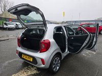 USED 2024 24 KIA PICANTO 1.0 DPi 3 Hatchback in silver with 15,300 miles, Euro 6 petrol Auto, Sat Nav, 8' Touchscreen, Reverse camera, Cruise control and Air conditioning. This 2024 Kia Picanto DPi 3 is a superb example, boasting a full dealership service history and having had only one owner from new. This compact and stylish hatchback is powered by an efficient 1.0L petrol engine, meeting Euro 6 emissions standards. For your peace of mind, it comes with a 3 month warranty and a full 12 months MOT will be provided on purchase. Inside, you'll find a host of convenient features designed to enhance your driving experience, including automatic air conditioning with c