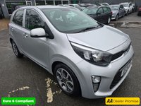 USED 2024 24 KIA PICANTO 1.0 DPi 3 Hatchback in silver with 15,300 miles, Euro 6 petrol Auto, Sat Nav, 8' Touchscreen, Reverse camera, Cruise control and Air conditioning. This 2024 Kia Picanto DPi 3 is a superb example, boasting a full dealership service history and having had only one owner from new. This compact and stylish hatchback is powered by an efficient 1.0L petrol engine, meeting Euro 6 emissions standards. For your peace of mind, it comes with a 3 month warranty and a full 12 months MOT will be provided on purchase. Inside, you'll find a host of convenient features designed to enhance your driving experience, including automatic air conditioning with c