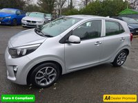 USED 2024 24 KIA PICANTO 1.0 DPi 3 Hatchback in silver with 15,300 miles, Euro 6 petrol Auto, Sat Nav, 8' Touchscreen, Reverse camera, Cruise control and Air conditioning. This 2024 Kia Picanto DPi 3 is a superb example, boasting a full dealership service history and having had only one owner from new. This compact and stylish hatchback is powered by an efficient 1.0L petrol engine, meeting Euro 6 emissions standards. For your peace of mind, it comes with a 3 month warranty and a full 12 months MOT will be provided on purchase. Inside, you'll find a host of convenient features designed to enhance your driving experience, including automatic air conditioning with c