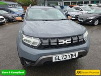 USED 2023 73 DACIA DUSTER 1.3 TCe Extreme SUV in Grey with 67,300 miles, Euro 6, Full main dealer history, 6 Speed Manual gearbox, Sat Nav, Heated Seats, Rear camera and more. This 2023 Dacia Duster TCe EXTREME is a standout example, boasting a full dealership service history and having had only one owner from new. This particular EXTREME trim model is equipped with a responsive 1.3L Petrol Engine, meeting Euro 6 emission standards. For your peace of mind, it comes with a 3 month warranty and a 12 month MOT provided on purchase. The vehicle has been meticulously maintained, with its last service recorded at 57,000 miles on 16th May 2026, ensuring its continued roadwor