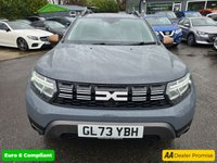 USED 2023 73 DACIA DUSTER 1.3 TCe Extreme SUV in Grey with 67,300 miles, Euro 6, Full main dealer history, 6 Speed Manual gearbox, Sat Nav, Heated Seats, Rear camera and more. This 2023 Dacia Duster TCe EXTREME is a standout example, boasting a full dealership service history and having had only one owner from new. This particular EXTREME trim model is equipped with a responsive 1.3L Petrol Engine, meeting Euro 6 emission standards. For your peace of mind, it comes with a 3 month warranty and a 12 month MOT provided on purchase. The vehicle has been meticulously maintained, with its last service recorded at 57,000 miles on 16th May 2026, ensuring its continued roadwor