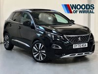 USED 2020 70 PEUGEOT 3008 2.0 BlueHDi GT Line Premium SUV 5dr Diesel EAT Euro 6 (s/s) (180 ps) I-COCKPIT+REAR CAM+SAT NAV+FSH