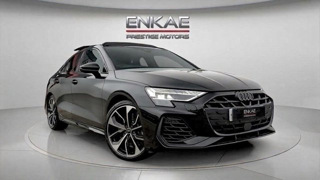 2025 74 Audi S3 2.0 TFSI Black Edition Saloon 4dr Petrol S Tronic quattro Euro 6 (s/s) (333 ps)