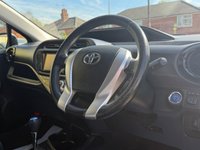 USED 2015 TOYOTA AQUA 1.5 Hybrid Automatic Petrol Black 5dr JAPANESE IMPORTED TOYOTA AQUA/ PRIUS CITY. 1.5 HYBRID. CLEAN CONDITION THROUGHOUT. CHEAP/ ECO. NEW MOT/ FRESH SERVICE. FINISHED IN METALLIC BLACK COLOUR . SPEC INCLUDES WHITE AND BLACK CLOTH INTERIOR, ELECTRIC MIRRORS, FOLDING DOOR MIRRORS, PRIVACY GLASS, A/C, ALLOY WHEELS, REMOTE LOCKING + 3 MONTHS WARRANTY + 12 MONTHS AA BREAKDOWN COVER INCLUDED