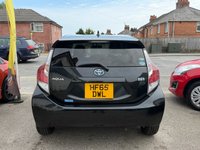 USED 2015 TOYOTA AQUA 1.5 Hybrid Automatic Petrol Black 5dr JAPANESE IMPORTED TOYOTA AQUA/ PRIUS CITY. 1.5 HYBRID. CLEAN CONDITION THROUGHOUT. CHEAP/ ECO. NEW MOT/ FRESH SERVICE. FINISHED IN METALLIC BLACK COLOUR . SPEC INCLUDES WHITE AND BLACK CLOTH INTERIOR, ELECTRIC MIRRORS, FOLDING DOOR MIRRORS, PRIVACY GLASS, A/C, ALLOY WHEELS, REMOTE LOCKING + 3 MONTHS WARRANTY + 12 MONTHS AA BREAKDOWN COVER INCLUDED