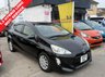 USED 2015 TOYOTA AQUA 1.5 Hybrid Automatic Petrol Black 5dr JAPANESE IMPORTED TOYOTA AQUA/ PRIUS CITY. 1.5 HYBRID. CLEAN CONDITION THROUGHOUT. CHEAP/ ECO. NEW MOT/ FRESH SERVICE. FINISHED IN METALLIC BLACK COLOUR . SPEC INCLUDES WHITE AND BLACK CLOTH INTERIOR, ELECTRIC MIRRORS, FOLDING DOOR MIRRORS, PRIVACY GLASS, A/C, ALLOY WHEELS, REMOTE LOCKING + 3 MONTHS WARRANTY + 12 MONTHS AA BREAKDOWN COVER INCLUDED