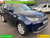 USED 2020 20 LAND ROVER DISCOVERY 3.0 SD V6 HSE SUV, Blue, 65,000 miles, Euro 6 ULEZ Diesel, Automatic ,4WD, Leather, Panoramic roof, Sat Nav, Rear camera, 20 Inch Alloys great spec. This 2020 Land Rover Discovery SD V6 HSE boasts a full dealership service history, with its last service completed on 13th January 2025 at 51,977 miles, ensuring excellent provenance. This capable seven seat, four wheel drive vehicle is powered by a 3.0 litre Euro 6 diesel engine, offering a compelling blend of performance and efficiency. Notable features include an electrically deployable towbar, a sliding front sunroof paired with a fixed rear panoramic roof, and the advanced Terrain Response