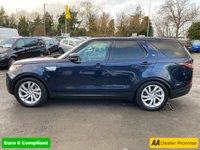 USED 2020 20 LAND ROVER DISCOVERY 3.0 SD V6 HSE SUV, Blue, 65,000 miles, Euro 6 ULEZ Diesel, Automatic ,4WD, Leather, Panoramic roof, Sat Nav, Rear camera, 20 Inch Alloys great spec. This 2020 Land Rover Discovery SD V6 HSE boasts a full dealership service history, with its last service completed on 13th January 2025 at 51,977 miles, ensuring excellent provenance. This capable seven seat, four wheel drive vehicle is powered by a 3.0 litre Euro 6 diesel engine, offering a compelling blend of performance and efficiency. Notable features include an electrically deployable towbar, a sliding front sunroof paired with a fixed rear panoramic roof, and the advanced Terrain Response