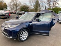 USED 2020 20 LAND ROVER DISCOVERY 3.0 SD V6 HSE SUV, Blue, 65,000 miles, Euro 6 ULEZ Diesel, Automatic ,4WD, Leather, Panoramic roof, Sat Nav, Rear camera, 20 Inch Alloys great spec. This 2020 Land Rover Discovery SD V6 HSE boasts a full dealership service history, with its last service completed on 13th January 2025 at 51,977 miles, ensuring excellent provenance. This capable seven seat, four wheel drive vehicle is powered by a 3.0 litre Euro 6 diesel engine, offering a compelling blend of performance and efficiency. Notable features include an electrically deployable towbar, a sliding front sunroof paired with a fixed rear panoramic roof, and the advanced Terrain Response