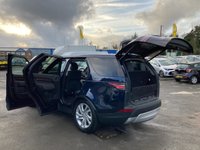 USED 2020 20 LAND ROVER DISCOVERY 3.0 SD V6 HSE SUV, Blue, 65,000 miles, Euro 6 ULEZ Diesel, Automatic ,4WD, Leather, Panoramic roof, Sat Nav, Rear camera, 20 Inch Alloys great spec. This 2020 Land Rover Discovery SD V6 HSE boasts a full dealership service history, with its last service completed on 13th January 2025 at 51,977 miles, ensuring excellent provenance. This capable seven seat, four wheel drive vehicle is powered by a 3.0 litre Euro 6 diesel engine, offering a compelling blend of performance and efficiency. Notable features include an electrically deployable towbar, a sliding front sunroof paired with a fixed rear panoramic roof, and the advanced Terrain Response