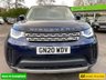 USED 2020 20 LAND ROVER DISCOVERY 3.0 SD V6 HSE SUV, Blue, 65,000 miles, Euro 6 ULEZ Diesel, Automatic ,4WD, Leather, Panoramic roof, Sat Nav, Rear camera, 20 Inch Alloys great spec. This 2020 Land Rover Discovery SD V6 HSE boasts a full dealership service history, with its last service completed on 13th January 2025 at 51,977 miles, ensuring excellent provenance. This capable seven seat, four wheel drive vehicle is powered by a 3.0 litre Euro 6 diesel engine, offering a compelling blend of performance and efficiency. Notable features include an electrically deployable towbar, a sliding front sunroof paired with a fixed rear panoramic roof, and the advanced Terrain Response