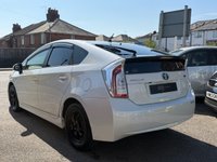 USED 2015 TOYOTA PRIUS 1.8 Hybrid Automatic Petrol  JAPANESE IMPORTED TOYOTA PRIUS. GENUINE MILEAGE. NEW MOT/ SERVICE. FINISHED IN A NICE WHITE COLOUR. SPEC INCLUDES PRIVACY GLASS, KEYLESS, A/C, CLIMATE CONTROL, MULTIFUNCTION STEERING WHEEL, ELECTRIC WINDOWS AND MIRRORS + 3 MONTHS WARRANTY + 12 MONTHS AA BREAKDOWN COVER INCLUDED