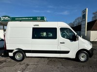 USED 2019 68 VAUXHALL MOVANO 2.3 CDTi 3500 Crew Van 5dr Diesel Manual FWD L2 H2 Euro 6 (130 ps) 