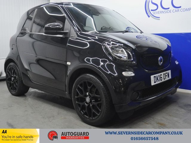 2016 16 Smart Fortwo 1.0 Edition Black Coupe 2dr Petrol Manual Euro 6 (s/s) (71 ps)
