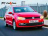 USED 2014 64 VOLKSWAGEN POLO 1.0 BlueMotion Tech SE Hatchback 5dr Petrol Manual Euro 6 (s/s) (60 ps) Spare Wheel AC Alloy Long Mot