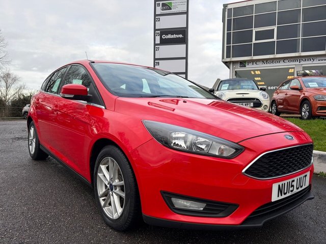 FORD FOCUS 2015 1.0T ECOBOOST ZETEC HATCHBACK 5DR PETROL MANUAL EURO 6 S S...
