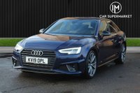 USED 2019 19 AUDI A4 2.0 TFSI 35 Black Edition Saloon 4dr Petrol S Tronic Euro 6 (s/s) (150 ps) 