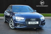 USED 2019 19 AUDI A4 2.0 TFSI 35 Black Edition Saloon 4dr Petrol S Tronic Euro 6 (s/s) (150 ps) 