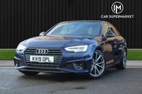 USED 2019 19 AUDI A4 2.0 TFSI 35 Black Edition Saloon 4dr Petrol S Tronic Euro 6 (s/s) (150 ps) 